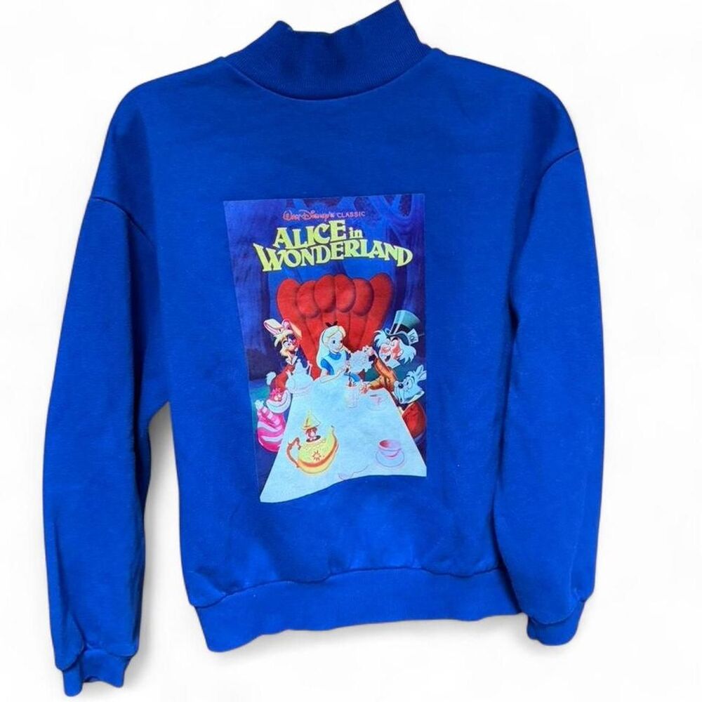 Disney Women's Blue Sweatshirt
